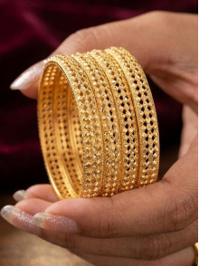 Gold Plated Bangles